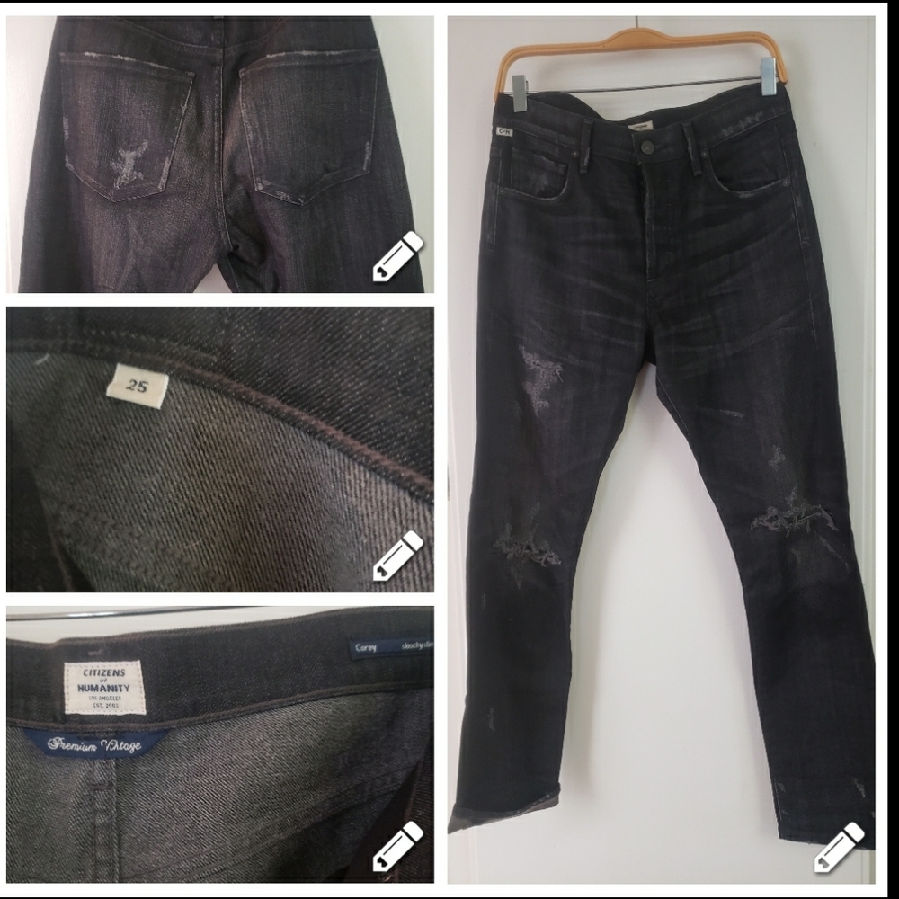 Citizens of Humanity jeans black size 25
